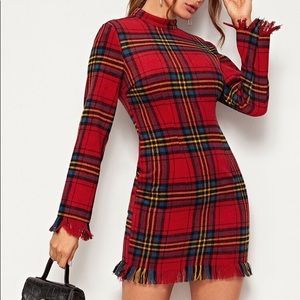 Plaid Winter Dress